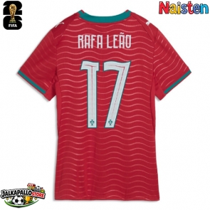 Portugali Rafael Leao #17 Kotipaita Naisten MM-kisat 2026 Lyhythihainen